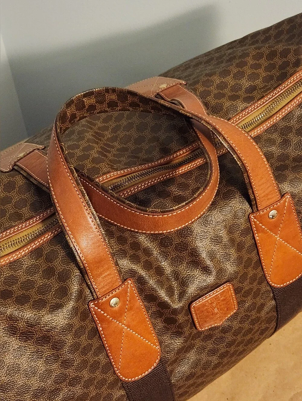 Celine Macadam Boston Bag